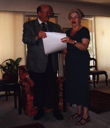 80. birthday of Bill Schilling von Canstatt-Lutz (with Jean SvC)